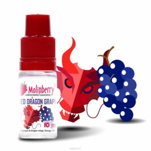 Molinberry / Super Aroma- Red Dragon Grape 10ml