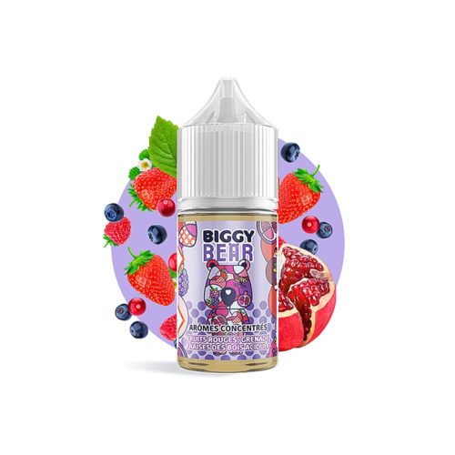 Biggy Bear - Red Fruits Pomegranate Wood Strawberry