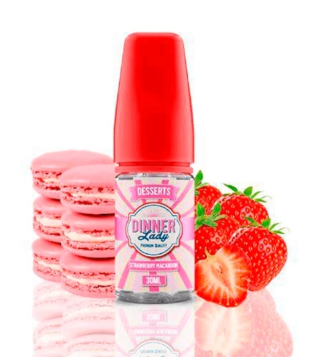 Dinner Lady Strawberry Macaroon 30ml