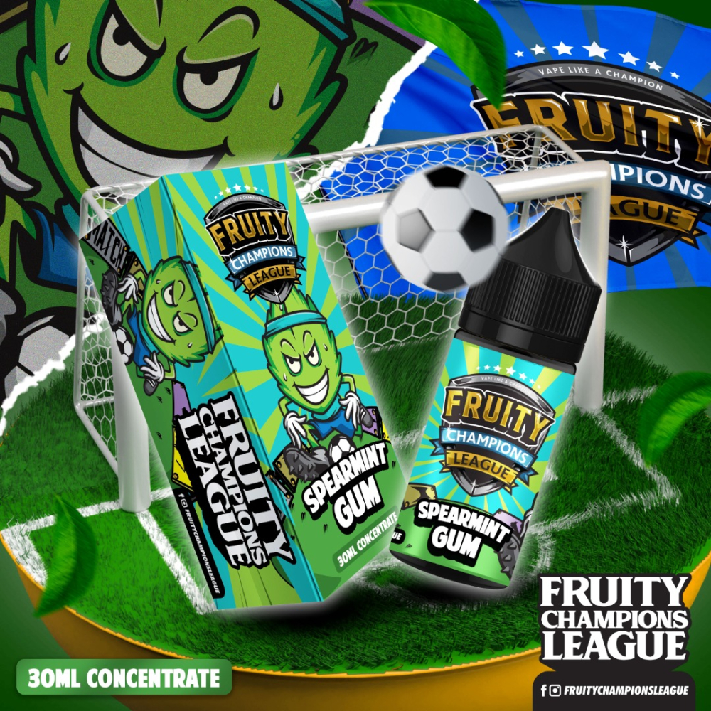 Fruity Champions League - Spearmint Gum