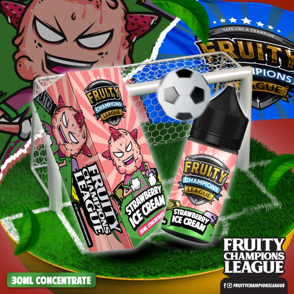 Fruity Champions League - Strawberry Ice Cream