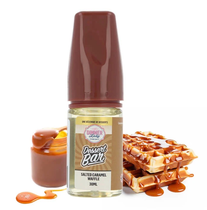 Dinner Lady Dessert Bar - Salted Caramel Waffle 30ml
