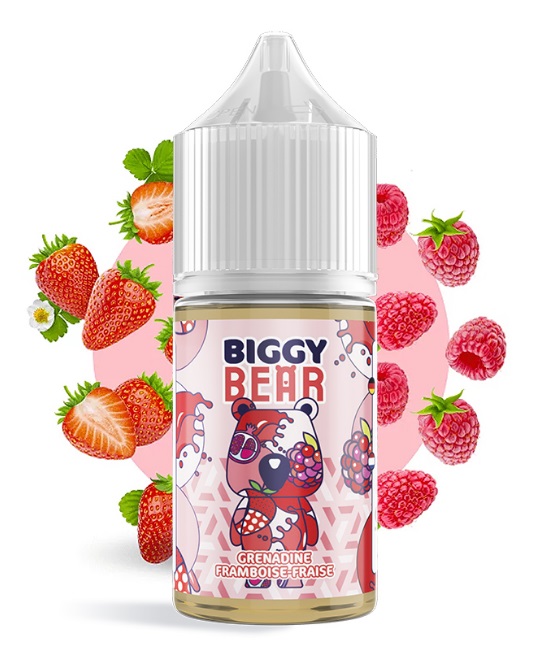 Biggy Bear - Grenadine Framboise Fraise